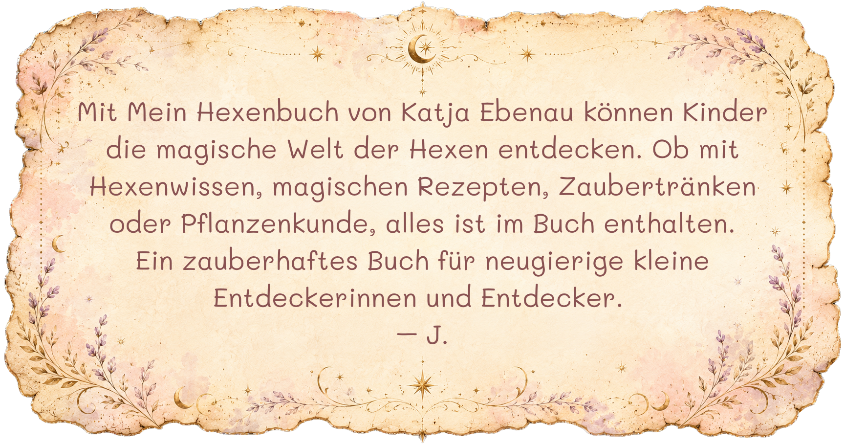 Leserstimme 12 zur Hexenbuch-Reihe