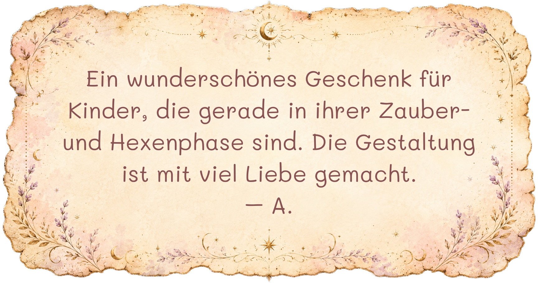 Leserstimme 3 zur Hexenbuch-Reihe