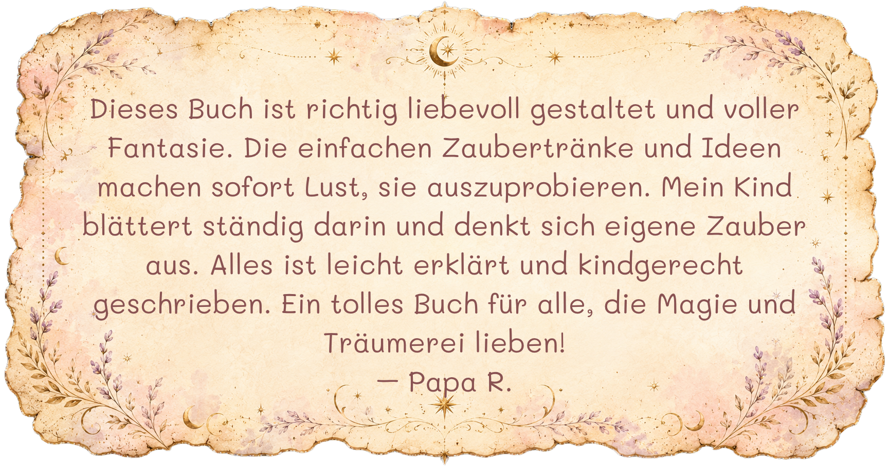 Leserstimme 9 zur Hexenbuch-Reihe